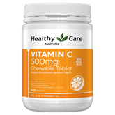 Healthy Care Vitamin C 500mg Chewable Tablet 500 Tablets